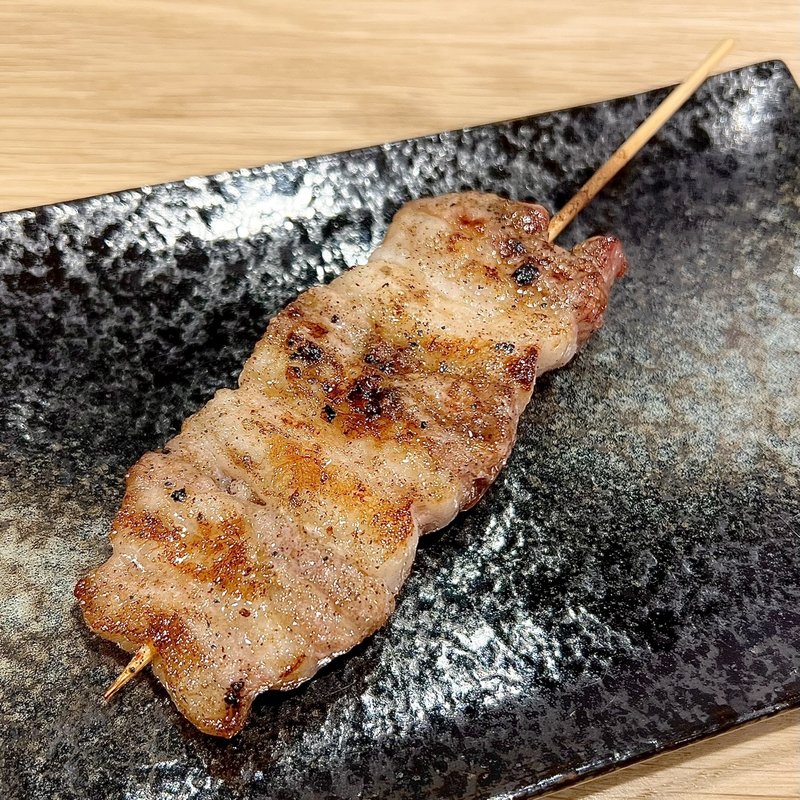 桜島美湯豚バラ串(薩摩 雅咲亭 浜松町店)