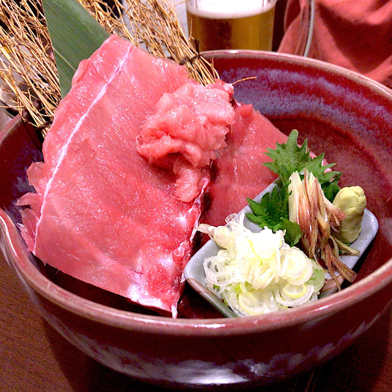 マグロ中落ち(安兵衛 本店 （やすべえ）)