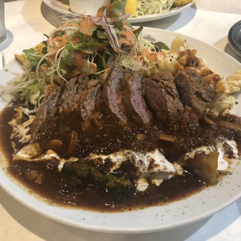 ビフテキ(洋食　ジャンボ)