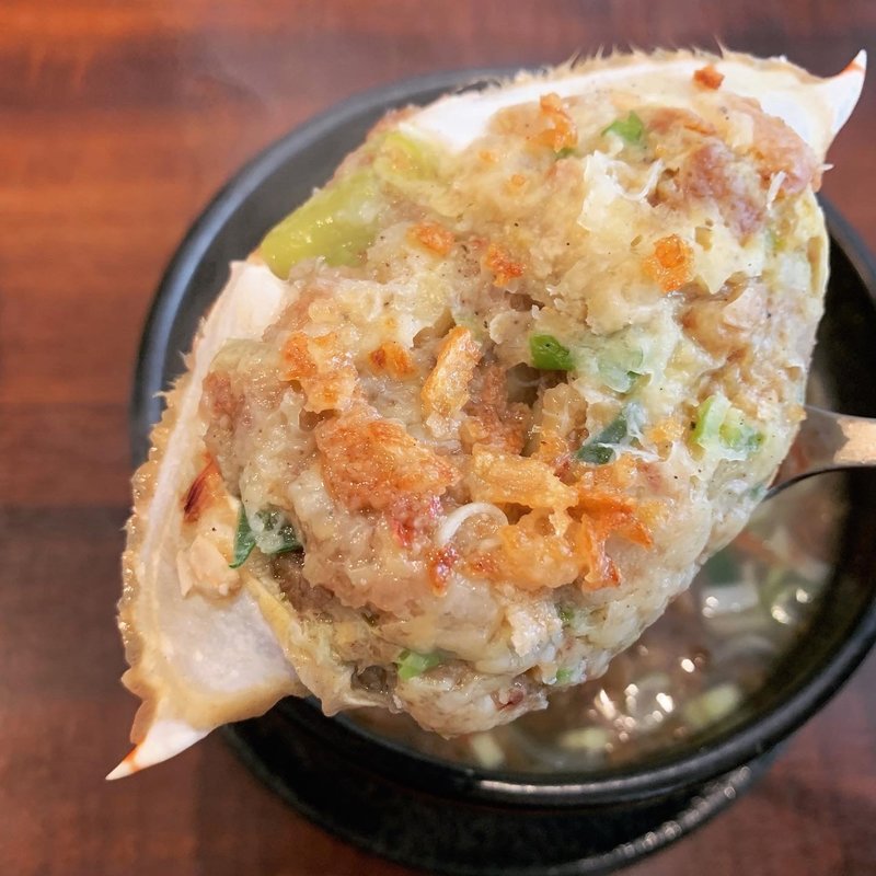 蟹のスープ(ベンガルタイガー)