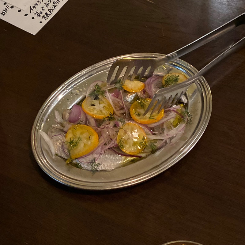 イワシと金柑のマリネ(goffo)