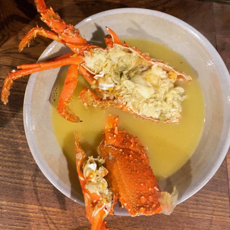 伊勢海老味噌汁(かがやき)