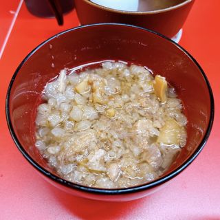 肉かすアブラinメンマ(ハナイロモ麺 吉祥寺本店)