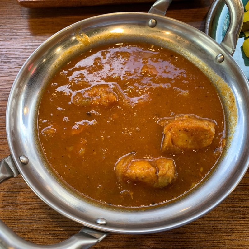 日替り(チキンと紅玉、バルサミコ酢で煮込んだスパイスカレー)(リコ プア （rico pua）)