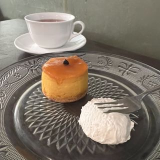 かぼちゃの豆腐ケーキ(BIO cafe)