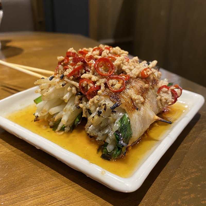 台湾肉巻き串(焼きとん 大黒 大須観音店)