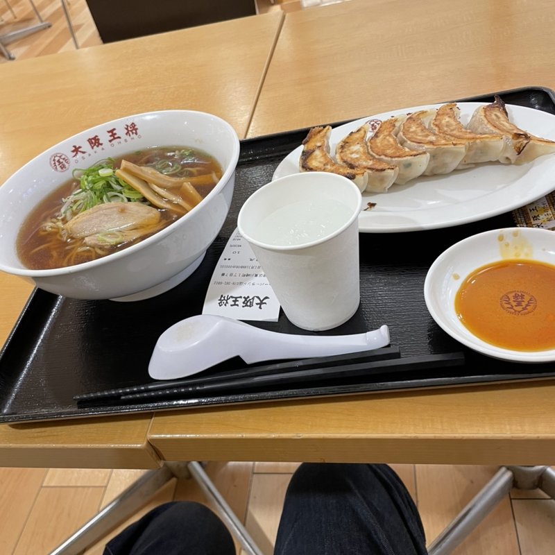 餃子＆中華そば(大阪王将 神戸ハーバーランド店)