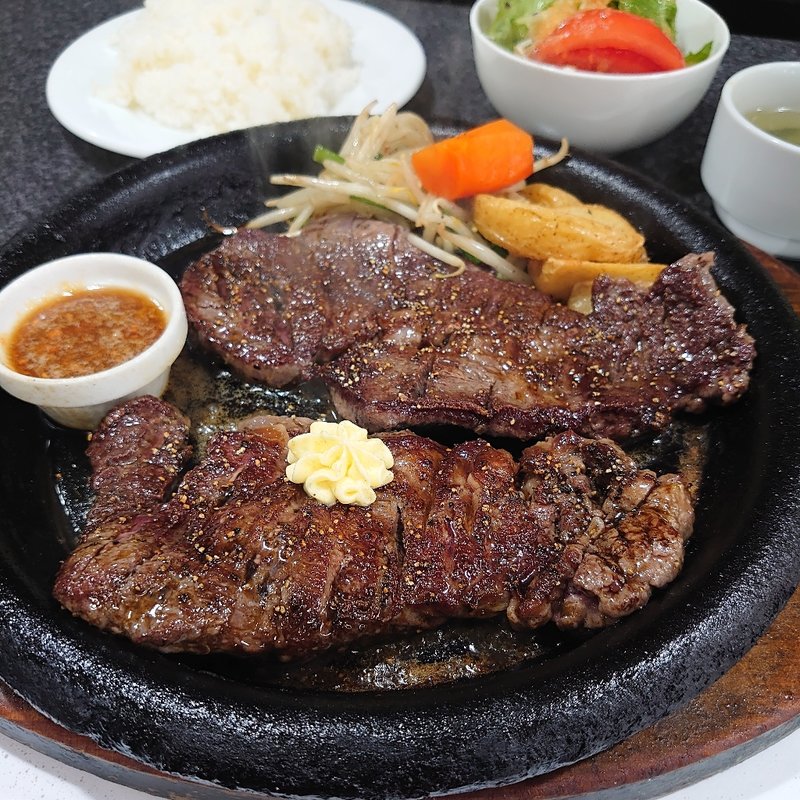 ダブル花まさステーキ(300g)(花まさ 松代店 )