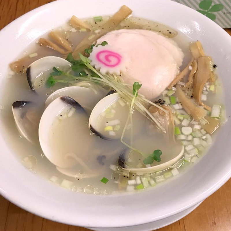 追いはまぐりの中華そば(麺酒処ふくろう)