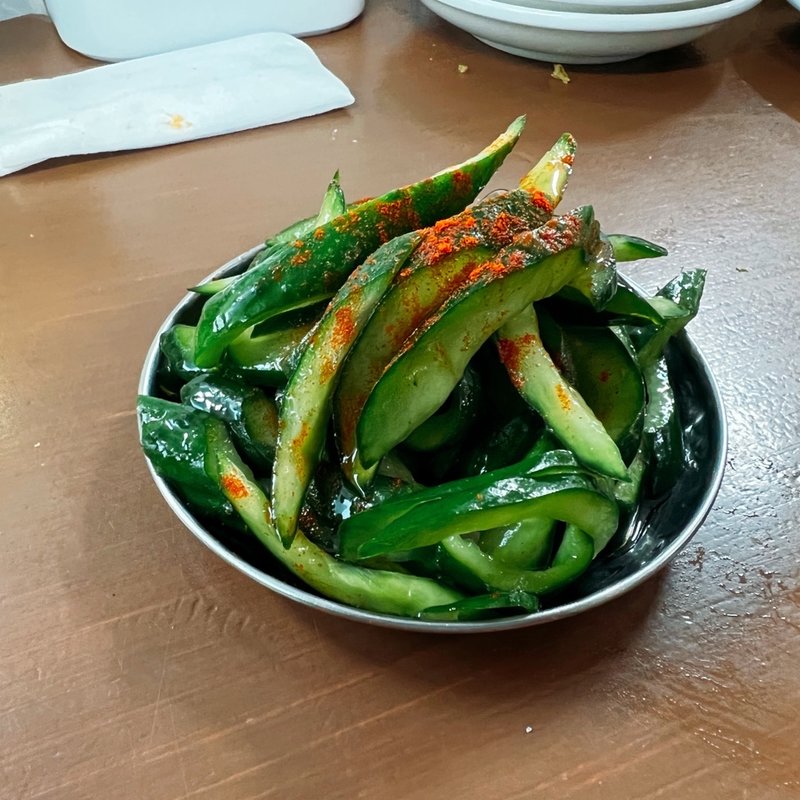 メキシコきゅうり(大衆食堂スタンドそのだ五反田店)