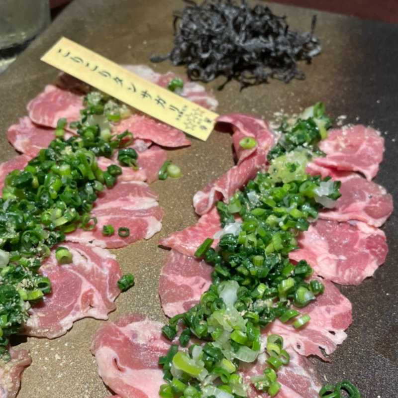 こりこりタンさがり(天神黒毛流 焼肉 参星(みつぼし))