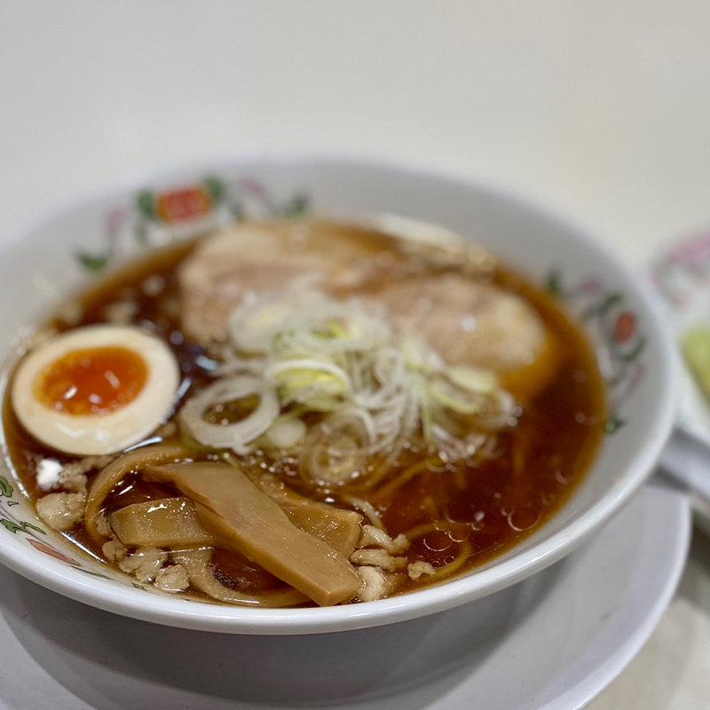 醤油ラーメン(餃子の王将 狸小路5丁目店)