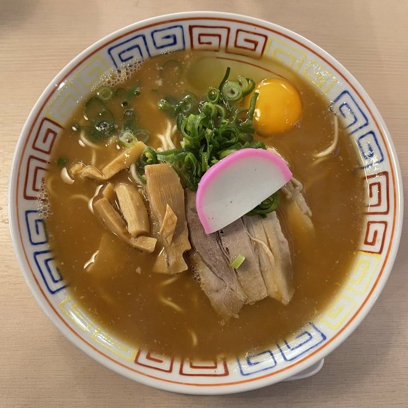 和歌山中華そば(卵入り)(和歌山の中華そば 天鳳 森ノ宮店)