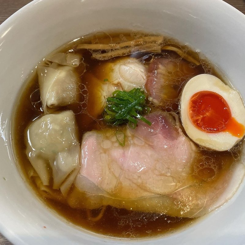 特製醤油そば(中華そば 和渦 TOKYO)