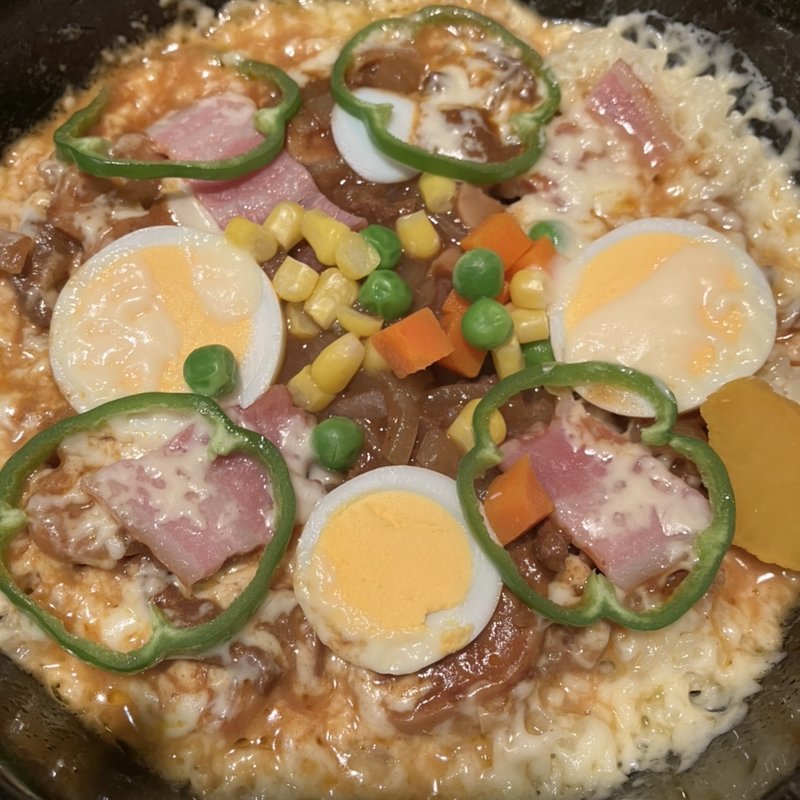 モーモーライス(マッシュポテト)