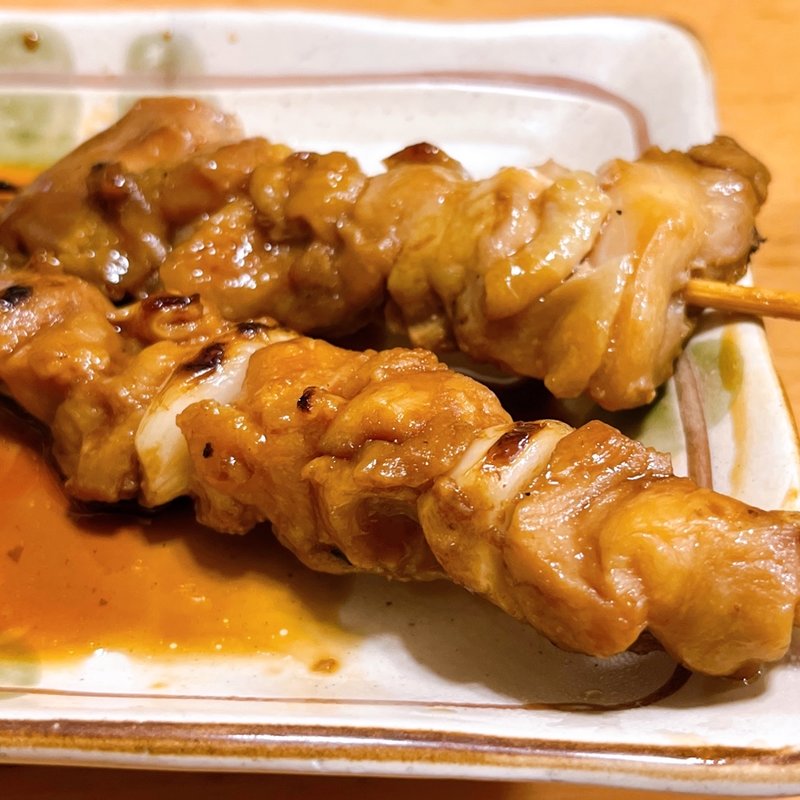 たれやき鶏もも(やきとり おか田)