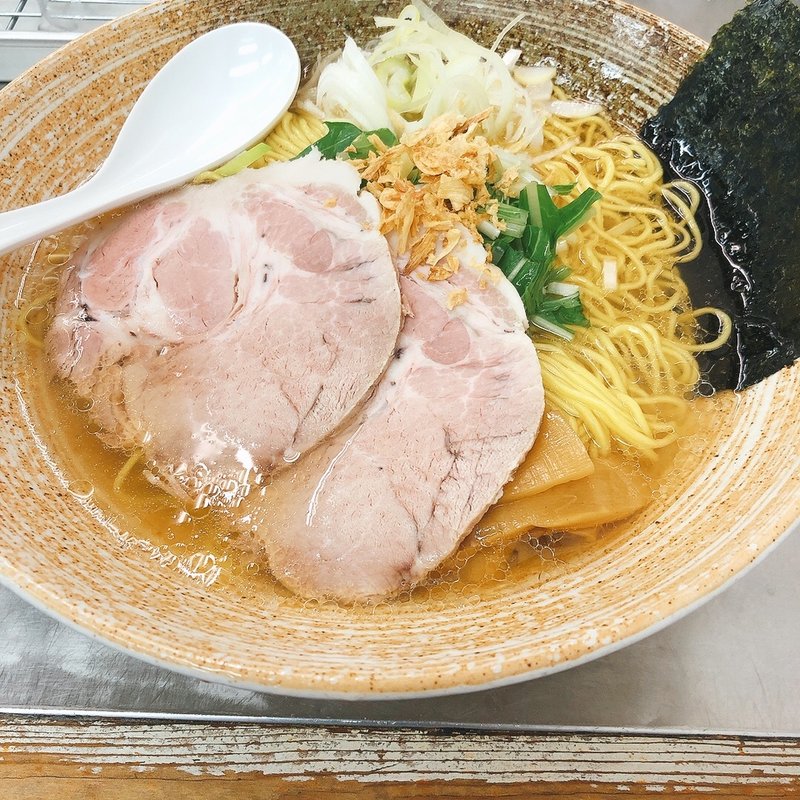 金目鯛出汁の塩ラーメン(覆麺 智 （ふくめん とも【旧店名】覆麺）)