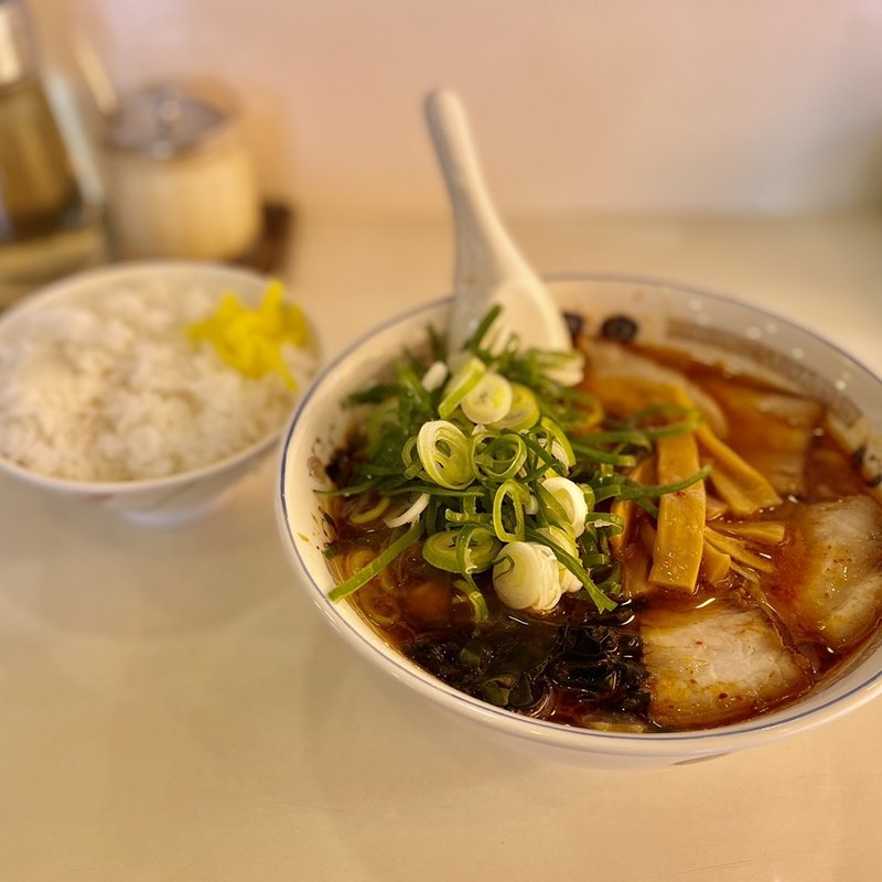 特辛手打ちラーメンしょうゆ(鈴福 )