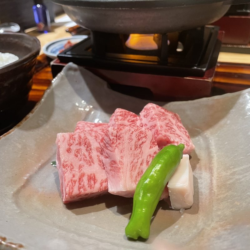 ステーキ膳　特産松阪牛(すき焼き 牛しゃぶ 松重 )