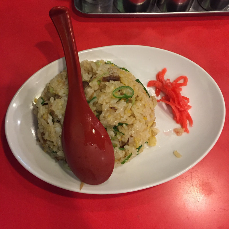 焼飯定食(特製ラーメン 大中 本店 （だいちゅう）)