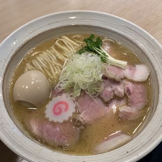 魚介鶏そば(醤油)(MENYA BIBIRI)