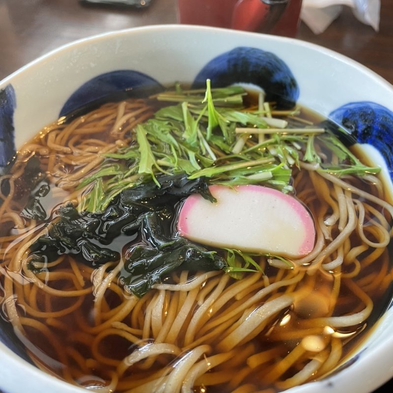 かけそば(榑木野 松本駅舎店)