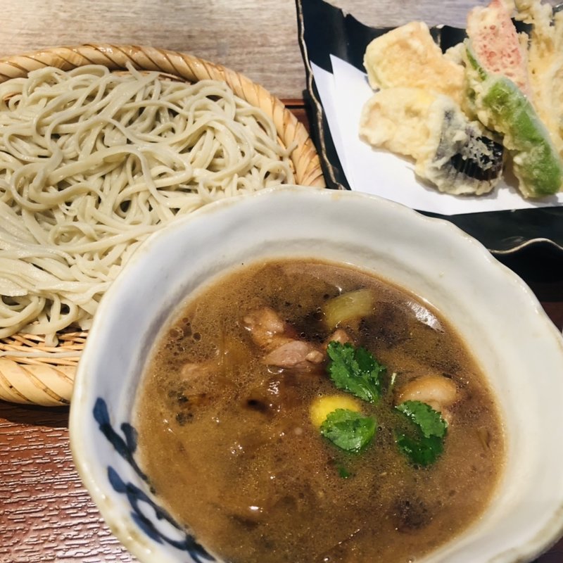 鴨せいろ(箱根暁庵 銀座三越店)