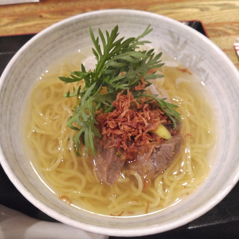 テールスープラーメン(牛たん炭焼き 利久 中央通り店 （ぎゅうたんすみやき りきゅう）)