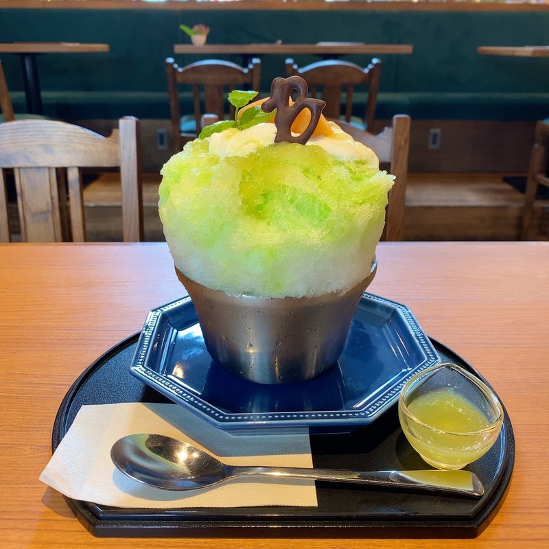 メロンダモン氷(肉と香るスパイス バンテツ)