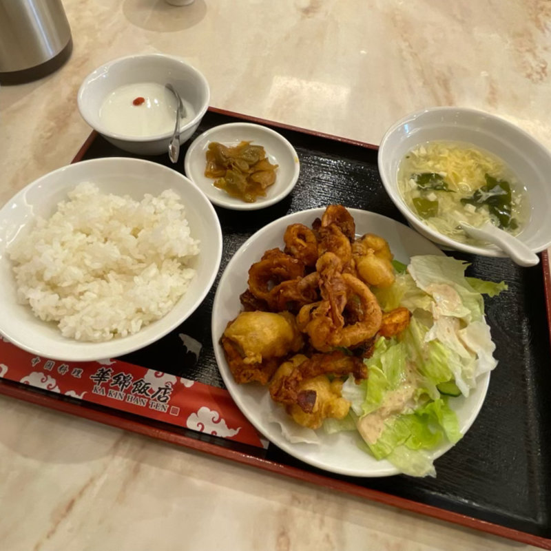 海鮮ランチ(華錦飯店)