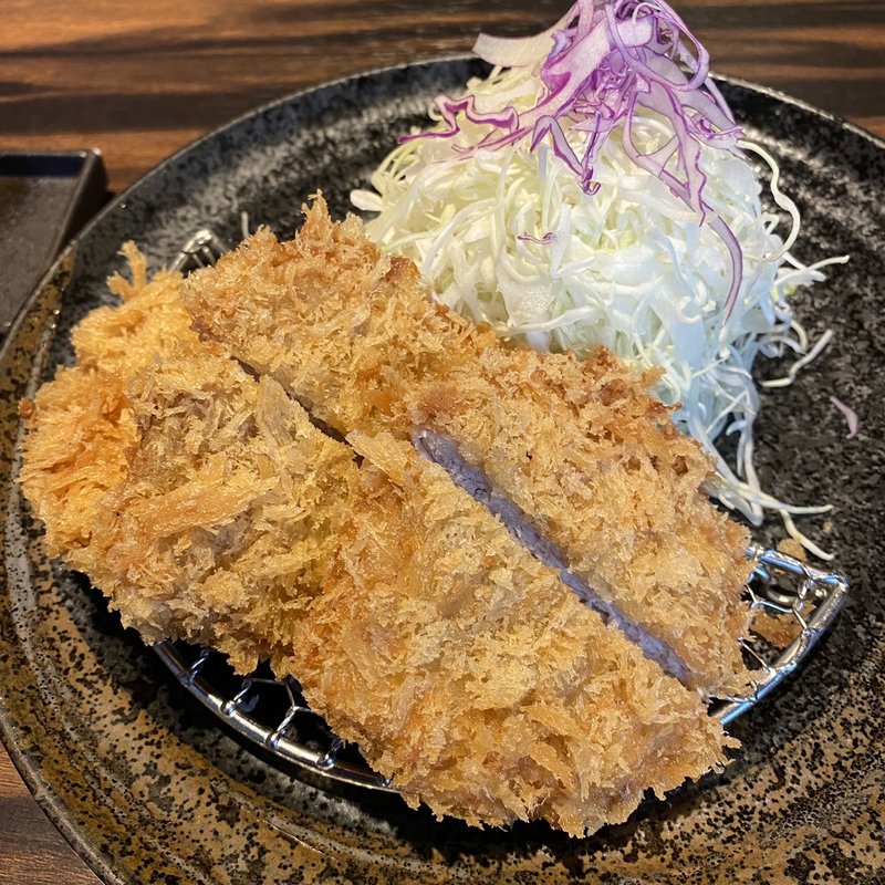 厚揚げ　ひれかつ膳（中）(勝烈亭 新市街本店)