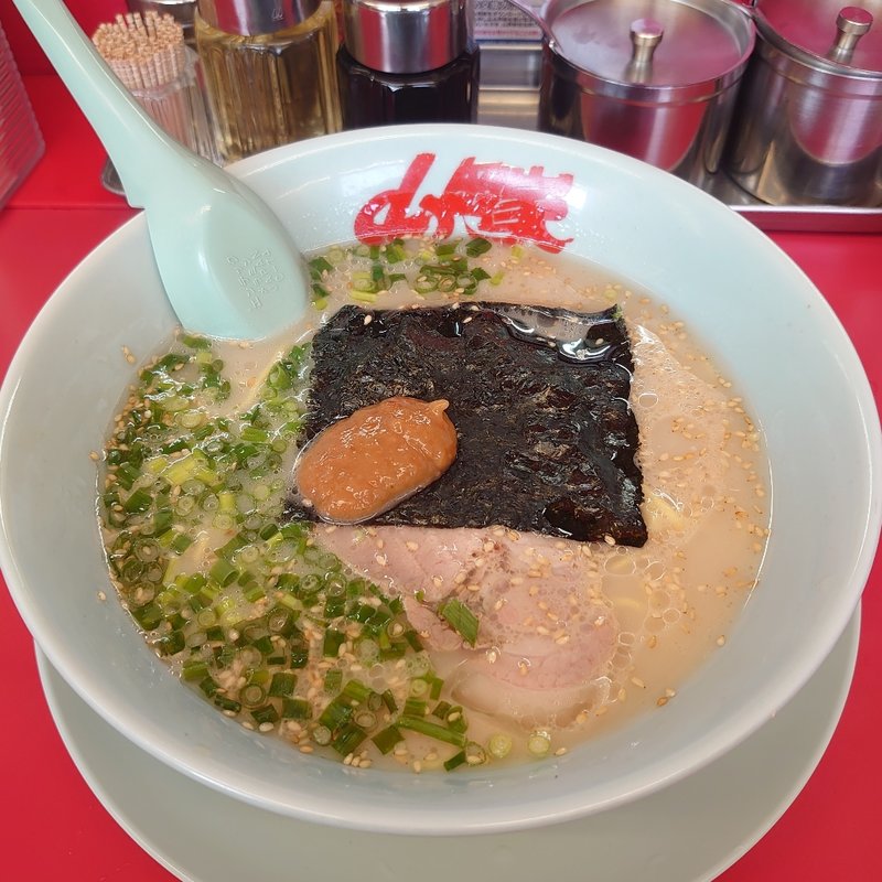 朝ラーメン(山岡家阿見店)
