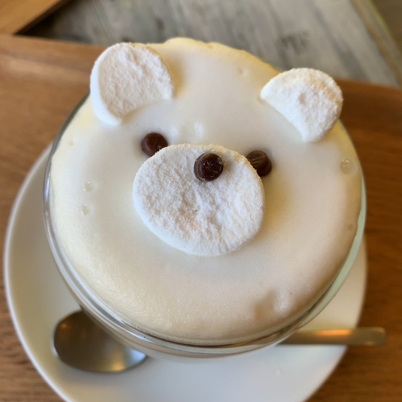 くまラテ(サンデココーヒー （SANDECO COFFEE）)