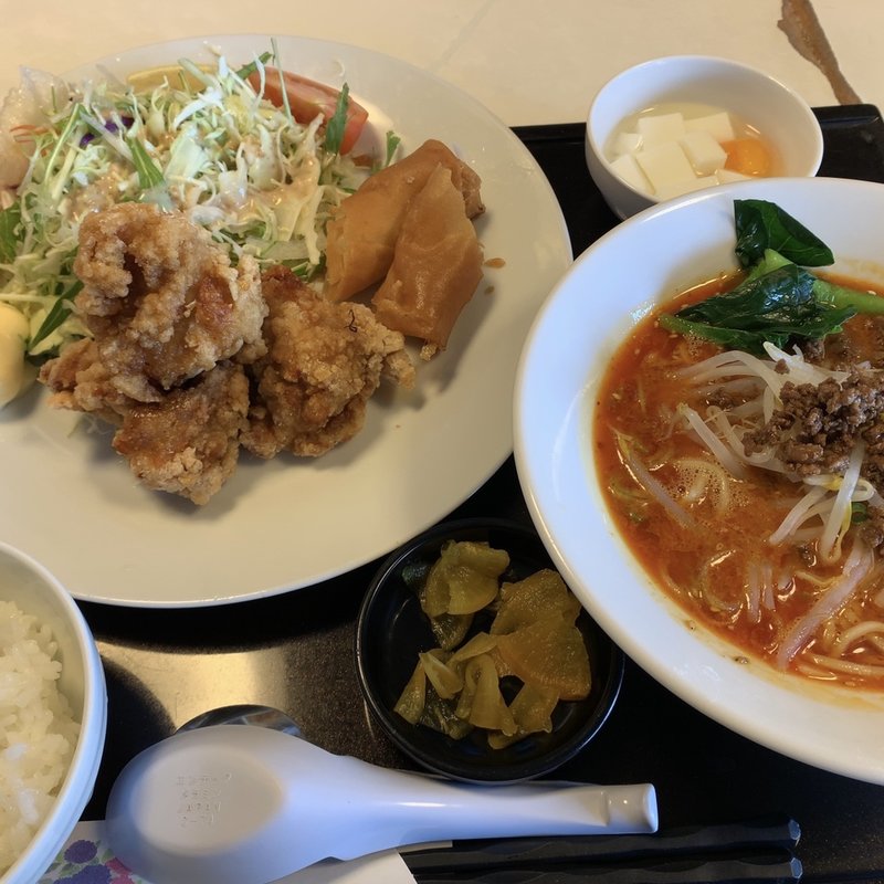 日替わり定食(坦々)
