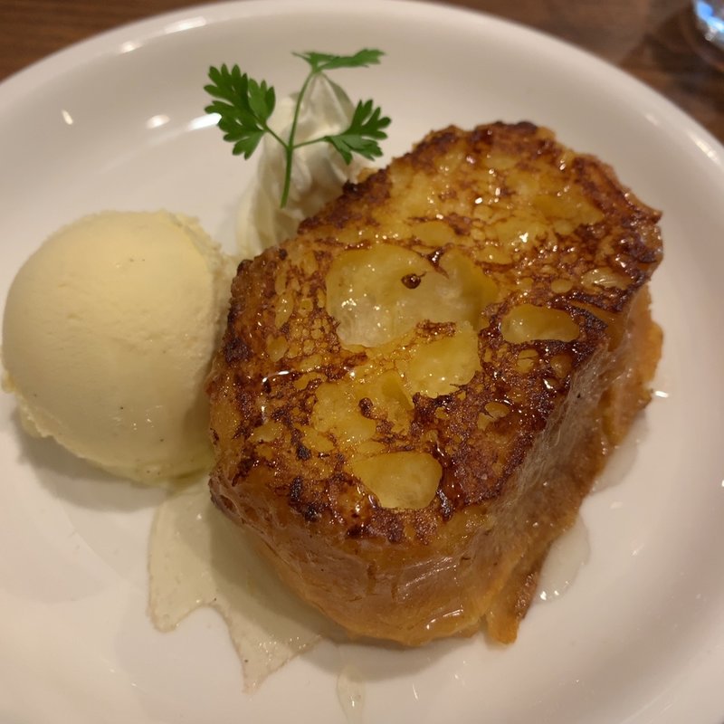 フレンチトースト（ミニデザート）(Mogu-Mogu Cafe)