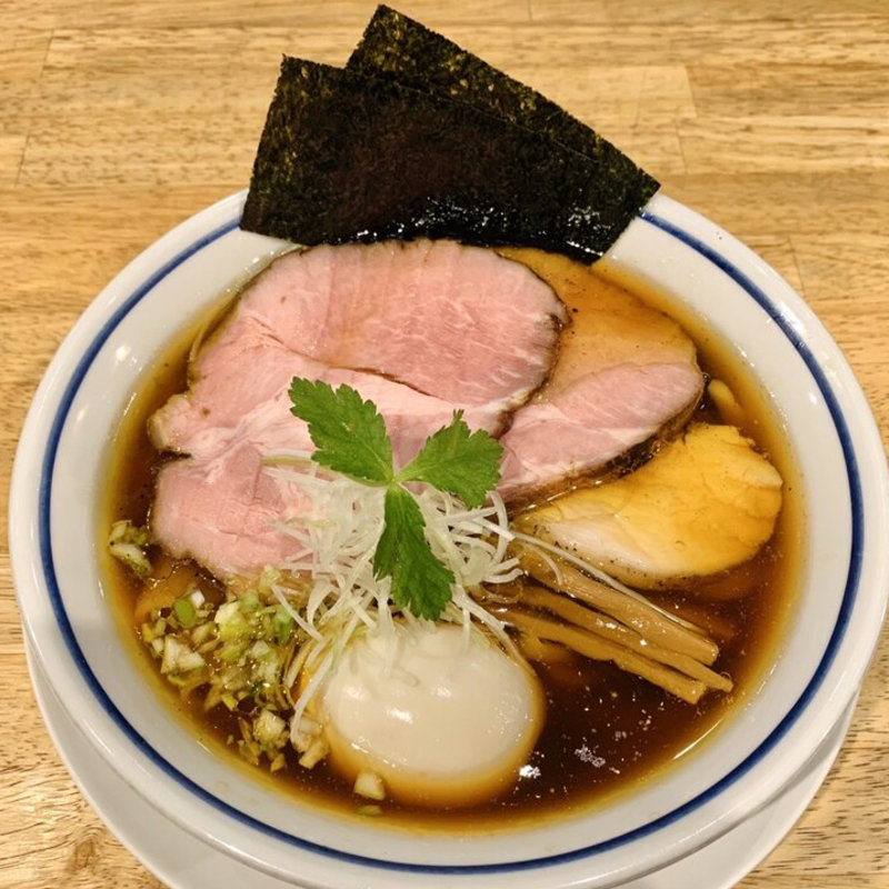 特製中華そば（醤油）(手打式超多加水麺 ののくら)