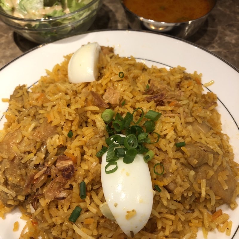 チキンビリヤニセット(ナマステインディア　大手町店)