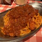ナポリタン(メガ)ぶっかけミート
