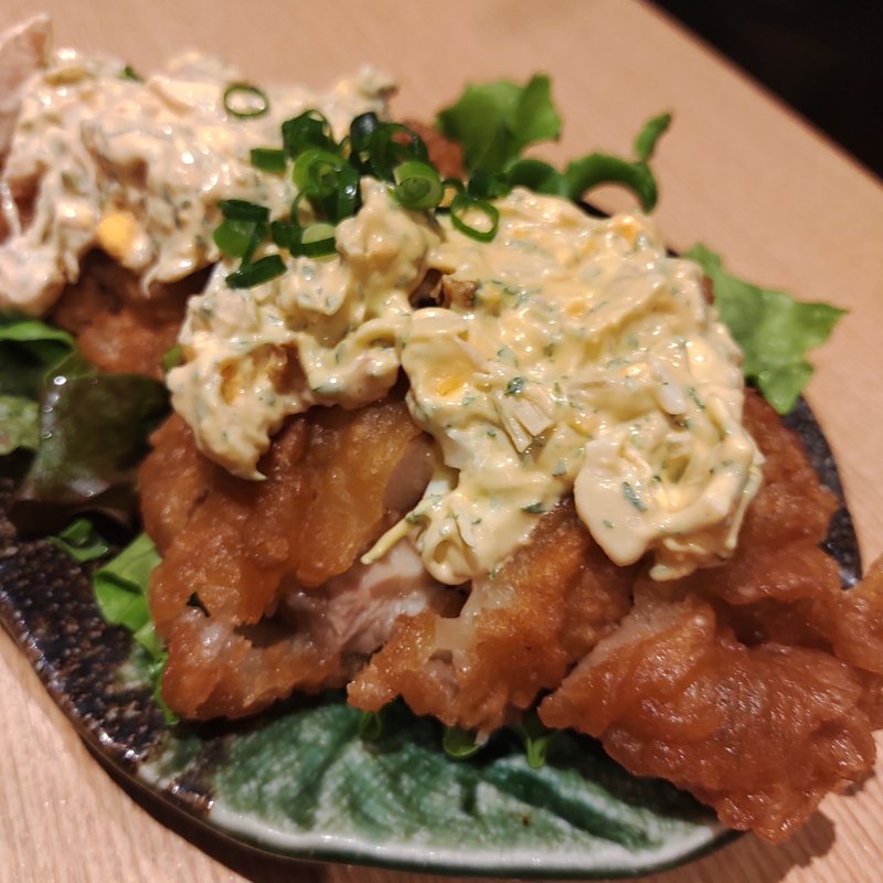 チキン南蛮 燻製タルタルソース！(わいがや 神保町店)