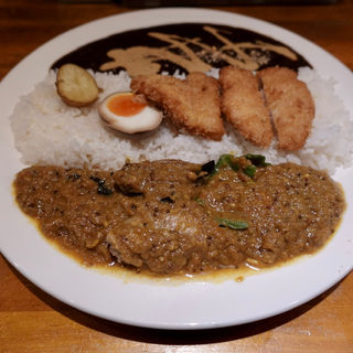 2種盛りカレー(ロダン)