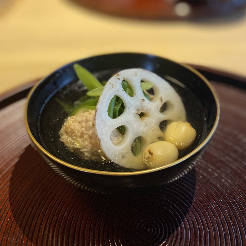 鳥のつみれ汁(京味 もと井)