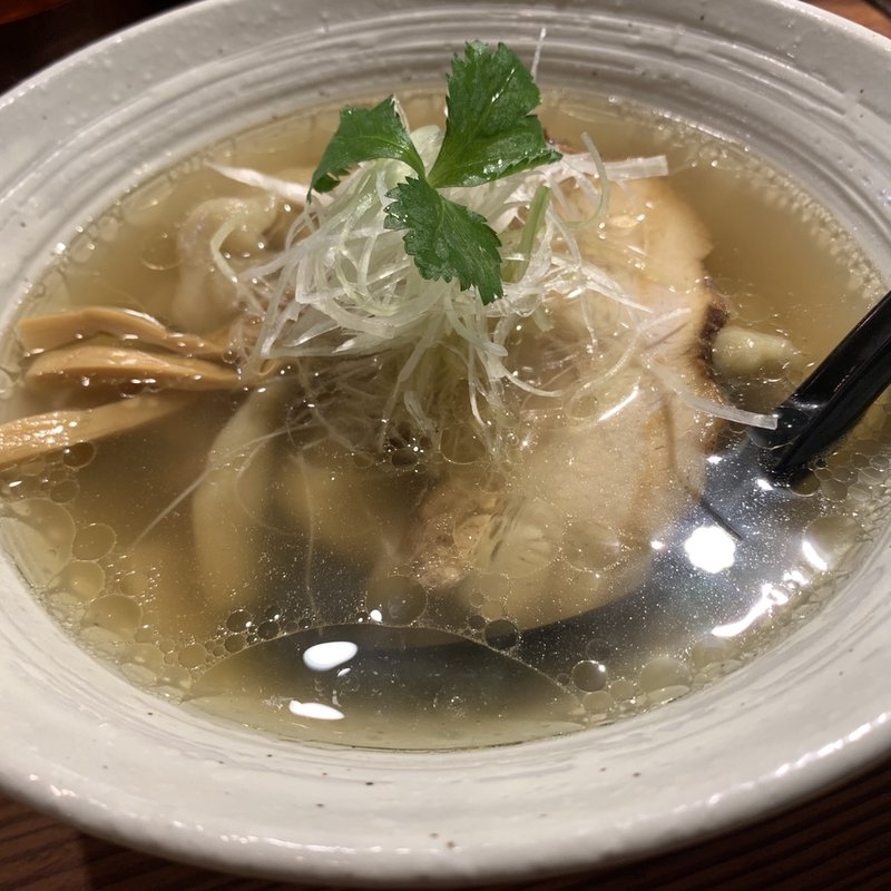 塩ラーメン(純手打ち 麺と未来)