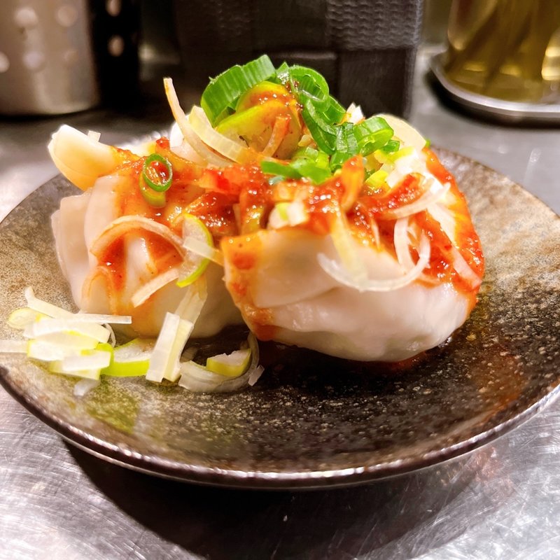 よだれ餃子(麻辣or酢醤油)(麺屋 愛心 町屋店 )