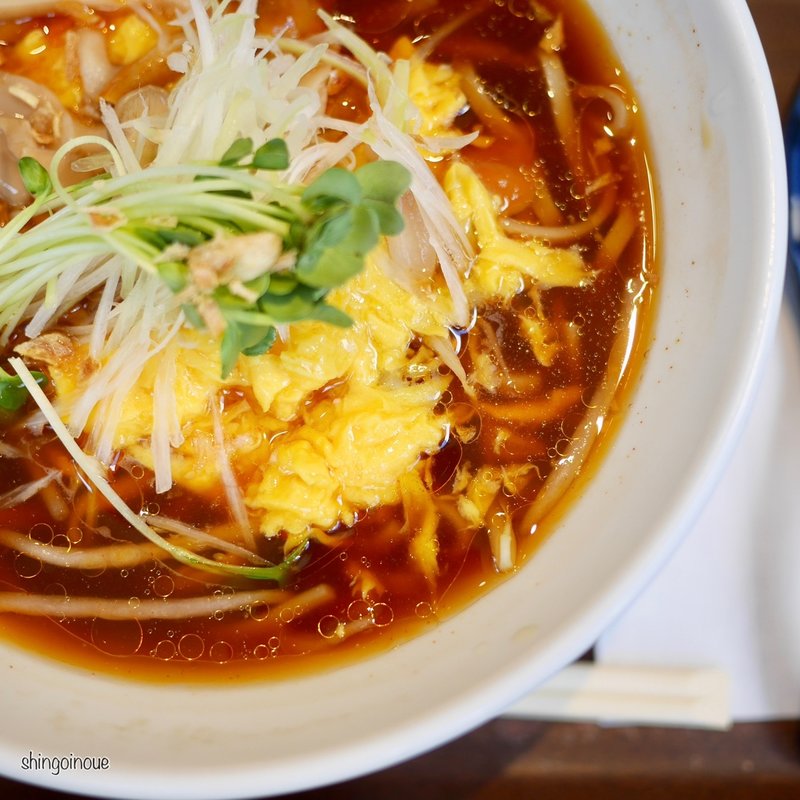 酸辣湯麺(春水堂 表参道店)