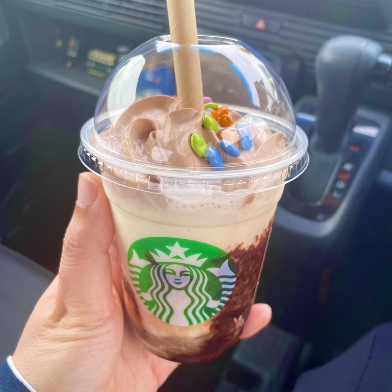 チョコバナナナバナナフラペチーノ(スターバックスコーヒー 津島大坪店)