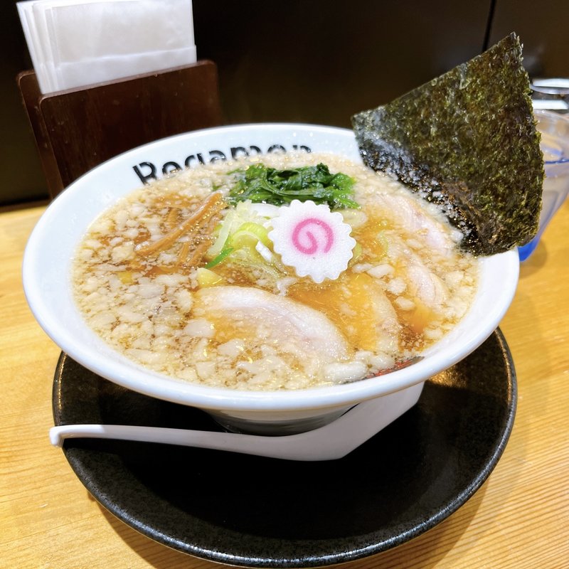 背脂醤油ラーメン(麺菜Regamen)