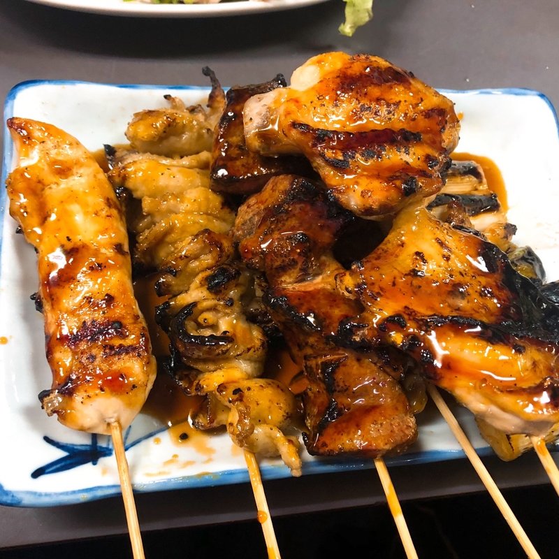 盛り合わせ6串(居酒屋ミーちゃん )