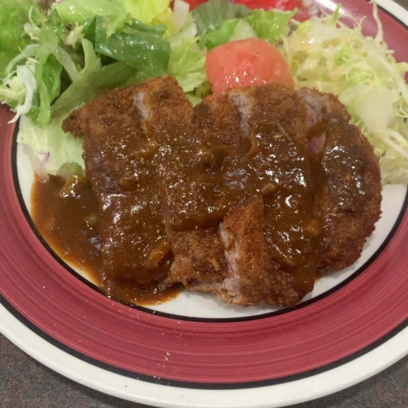 ビフカツ定食(レストランアーデル)