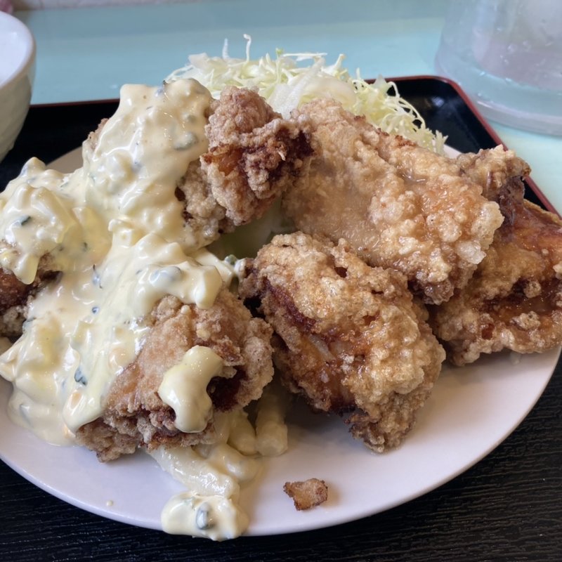 からあげ定食(八丁堀食堂 )
