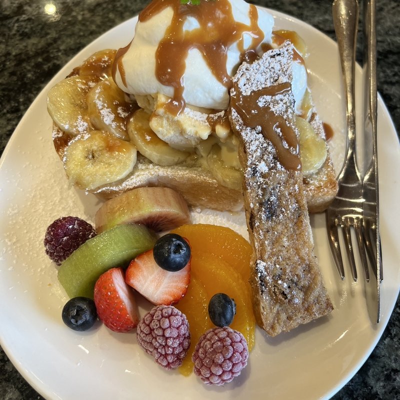 キャラメルバナナのハニートースト(ラ·スピガ)